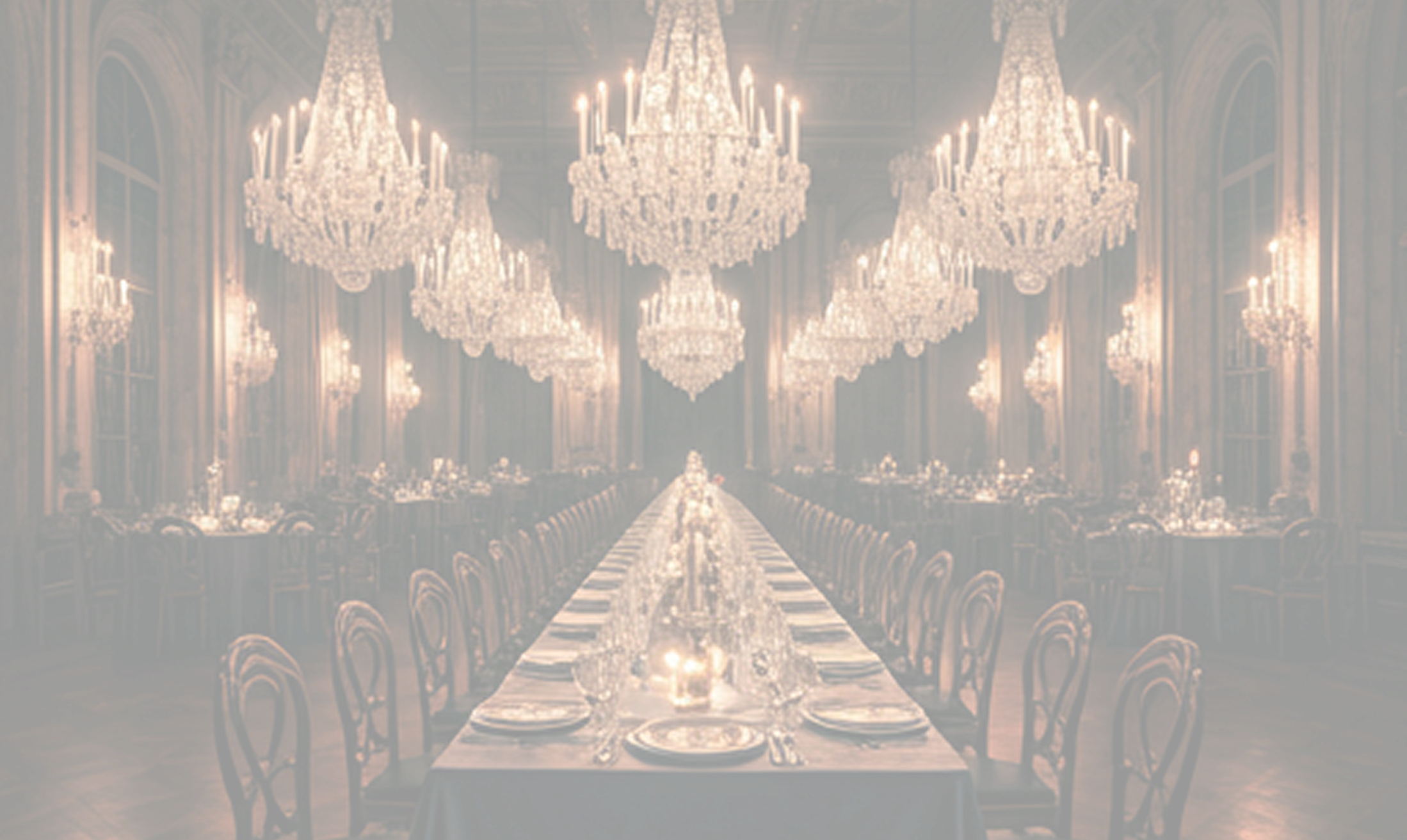 A beautifully set dining table